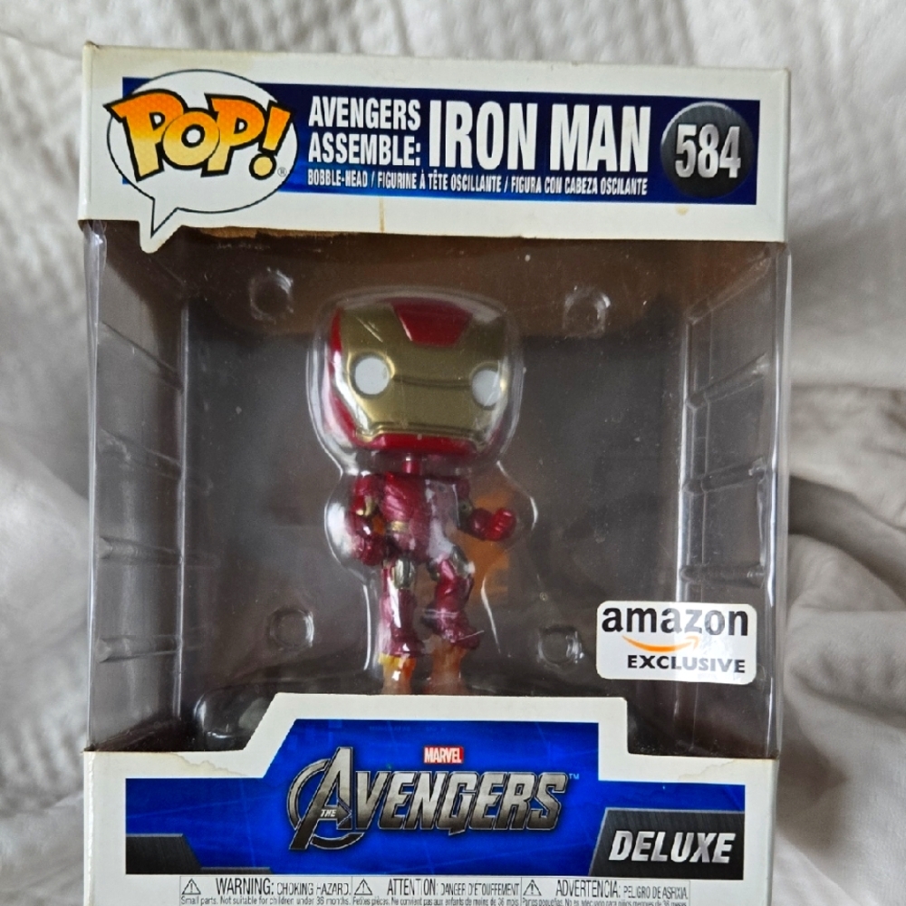 Funko Pop Iron Man in Red and Gold